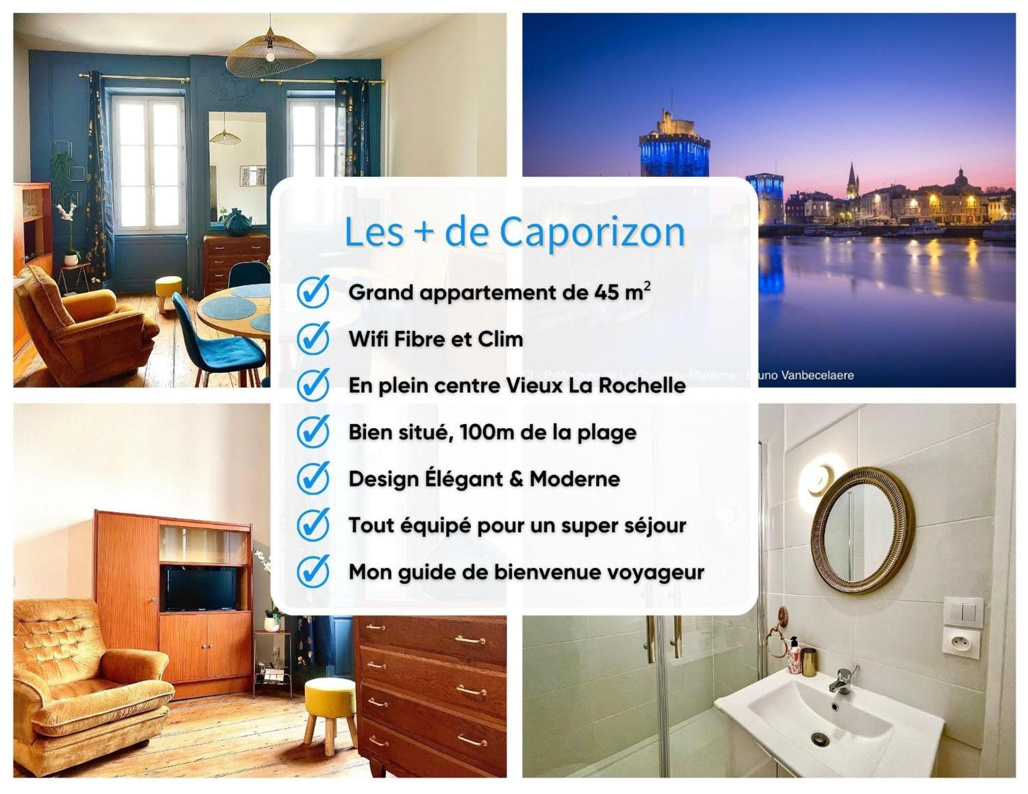 Caporizon-le Perot-t2 Au Coeur Du Vieux Port 100m Appartement La Rochelle (Charente-Maritime)